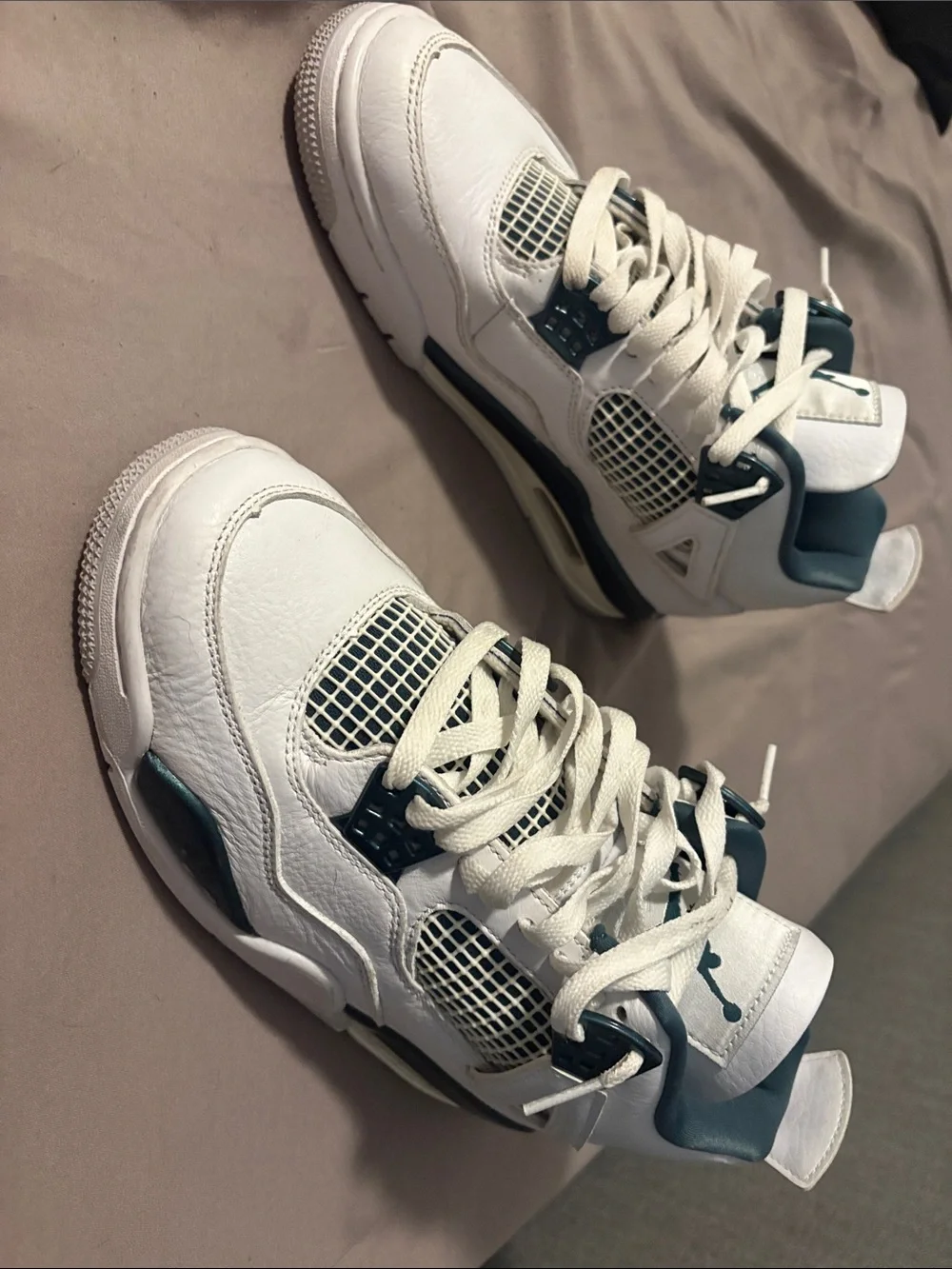 Jordan 4 oxidized green size 7| no original box